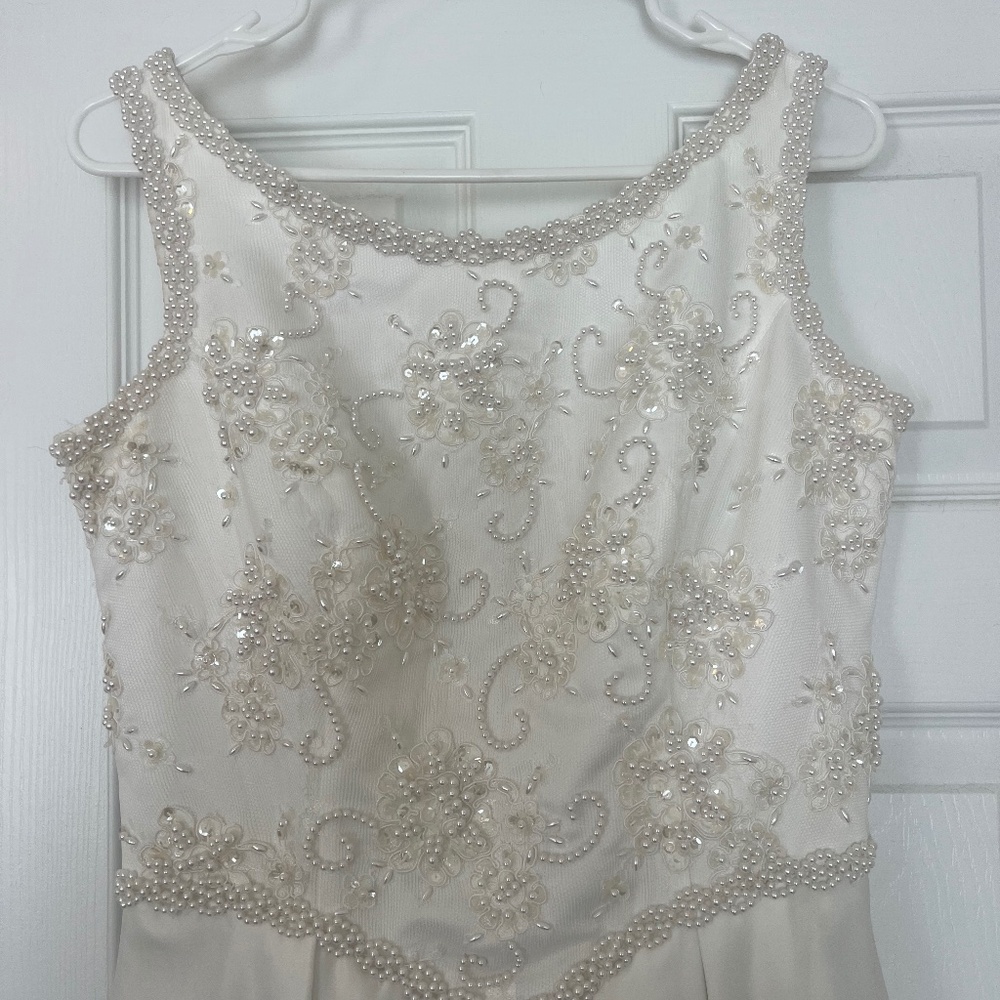 Forever Yours Beaded top Wedding Dress